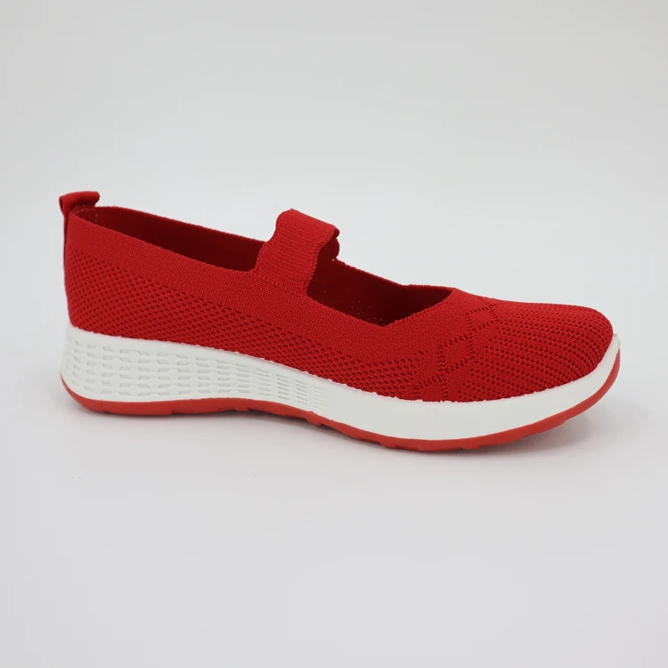 
new fashion mesh cushion knitting walking Spring cloth autumn comfort designs slip on customization shoes 