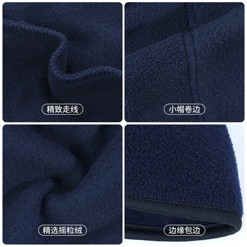 Winter Ski Hats Beanies Outdoor Sports Cycling Windproof Polar Fleece Thermal Head Cover And Face Mask