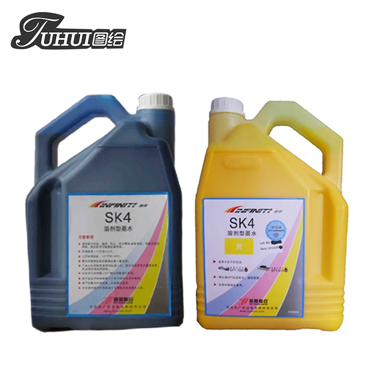 Чернила растворителя SK4 для принтеров