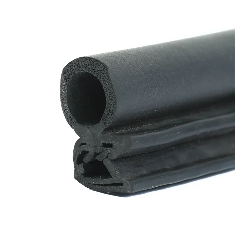 Car cover solid + foam sponge + steel composition rubber seal