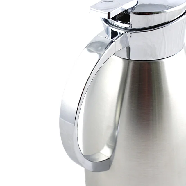 High Quality 1.5L 2.0L Large Capacity Double Wall Stainless Steel Insulated Vacuum Pot Thermal Jug Hot Cold OEM LOGO