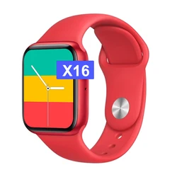 BT Call x16 smartwatch waterproof 1.75 inch ECG series 6 5 body temperature reloj bracelet 44mm X16 smart watch