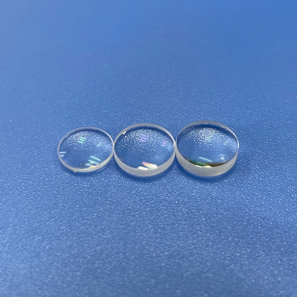 Заводская поставка, оптический стеклянный объектив с покрытием Mgf2, двухсторонний выпуклый объектив