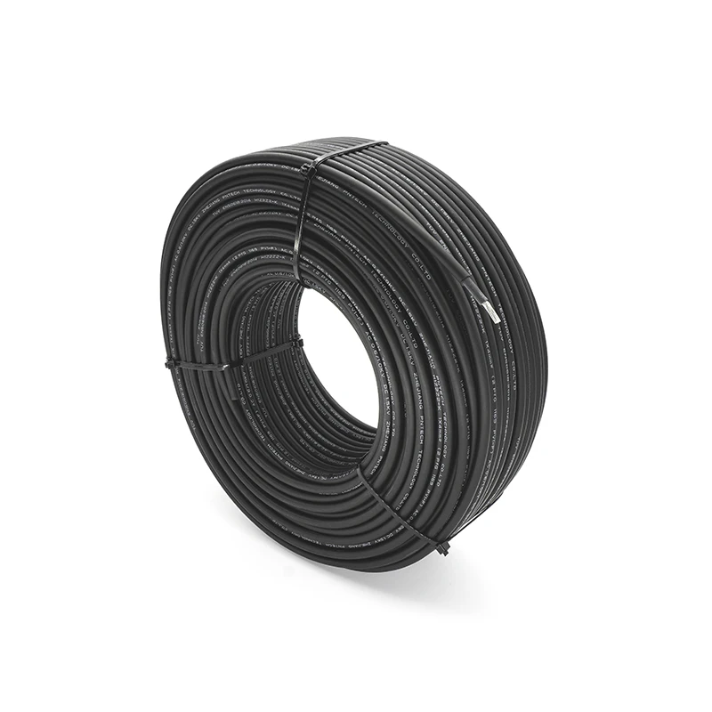 6mm PV Solar photovoltaic Cable copper TUV 1000V 6mm2 PV wire cable For Solar Panel