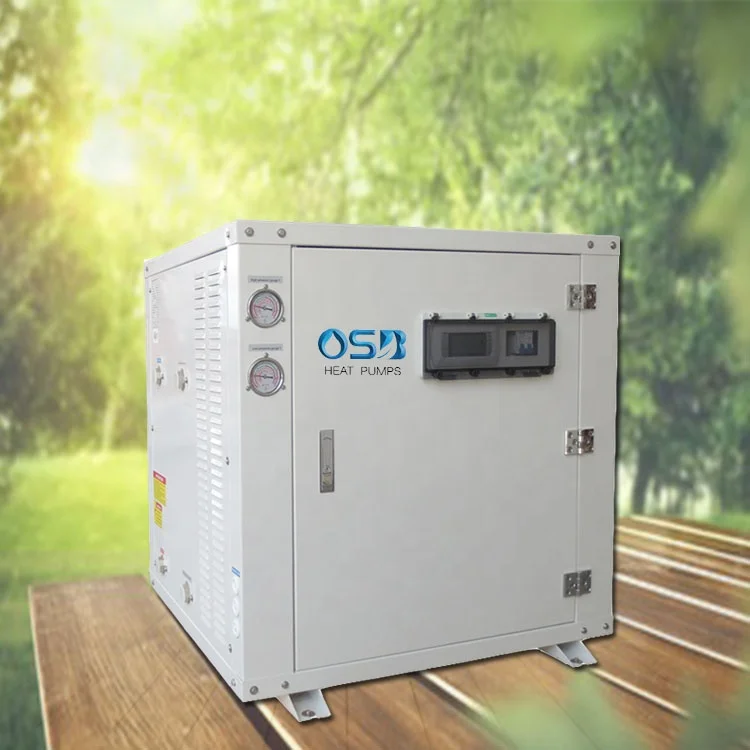 OSB R410a инвертор, геотермальный тепловой насос с наземным источником воды, инвертор системы отопления и охлаждения