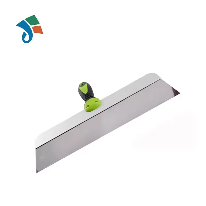 plastic spatula tool plastic handle steel construction cement scraper