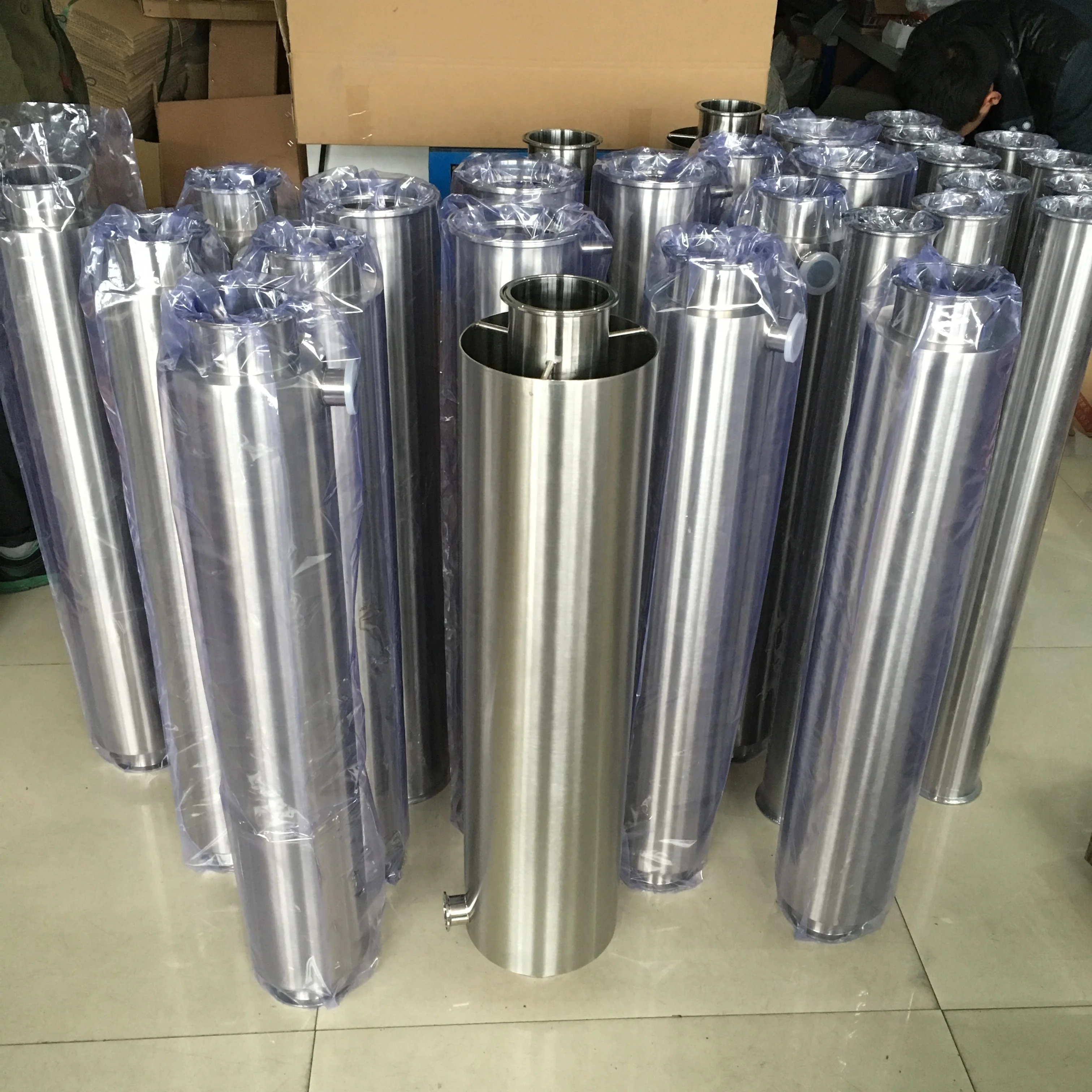 Stainless Steel Double Jacketed Closed Loop Dewax Spools/Columns