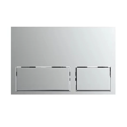 Wall-Mounted Concealed Cistern Dual Flush Button Panel ABS Flush Button Square  Button Panel Wc Tank Touch Panel