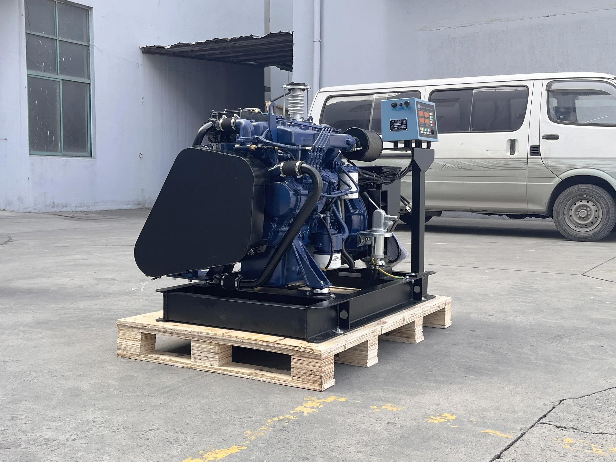 WEICHAI power WP2.3CD25E200 open silent type diesel generator set 25kw China factory manufacturer