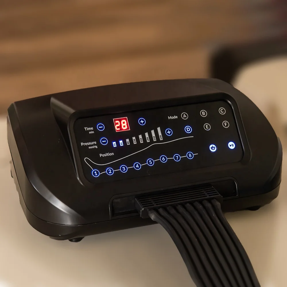 CE MDD approved best sell phisiotherapy equipment lymphedema compression pump compression boots 8 chamber