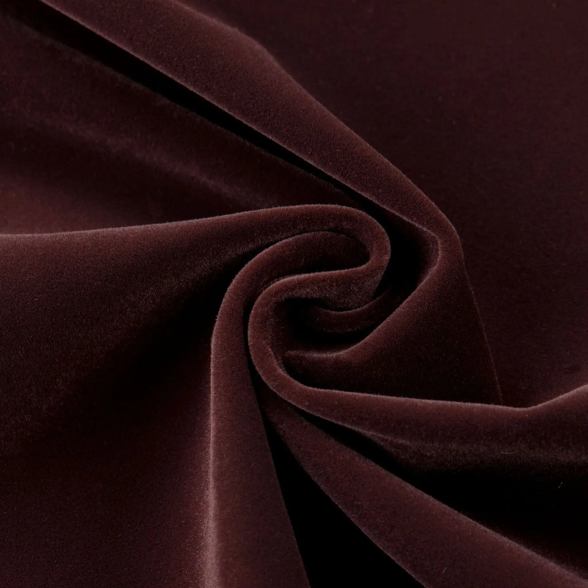 Китайская фабричная поставка, Коричневая длинная плюшевая флисовая бархатная флокированная ткань для подкладки ящика