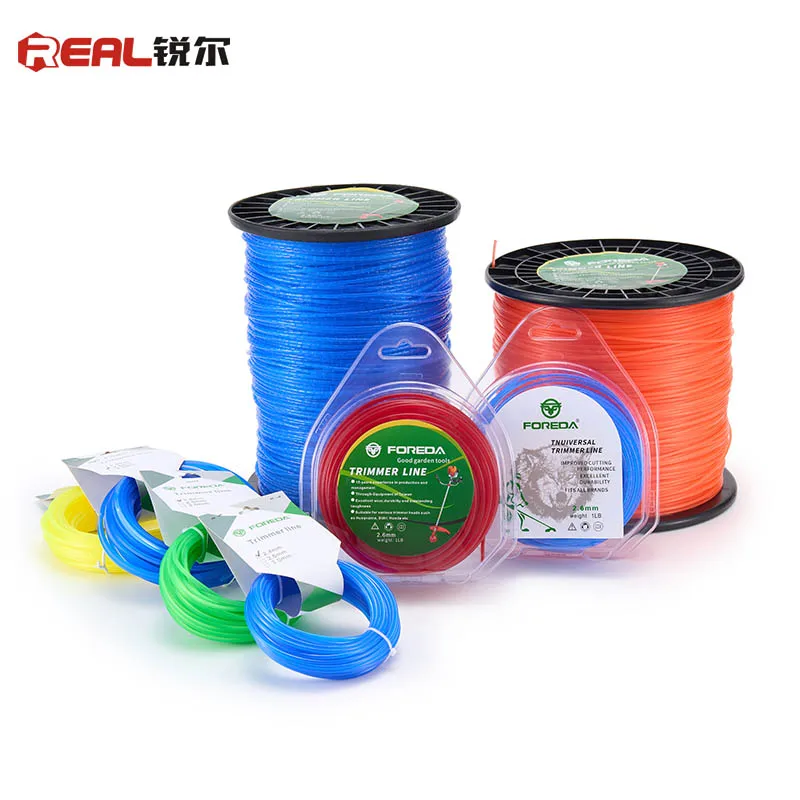 Factory Price Full Range of Professional Trimmer Line 100% Nylon 1.6-3.5mm Diameter Multi-shape Grass Trimmer Line