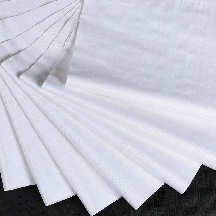 
PP Plastic Woven Bag For Rice Flour Feed Soybean Grain Sand Packaging Sack 