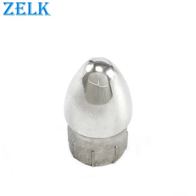 Boat Marine Hardware Grade 316 Stainless Steel Mirror Polished Tubing Bullet End Plug