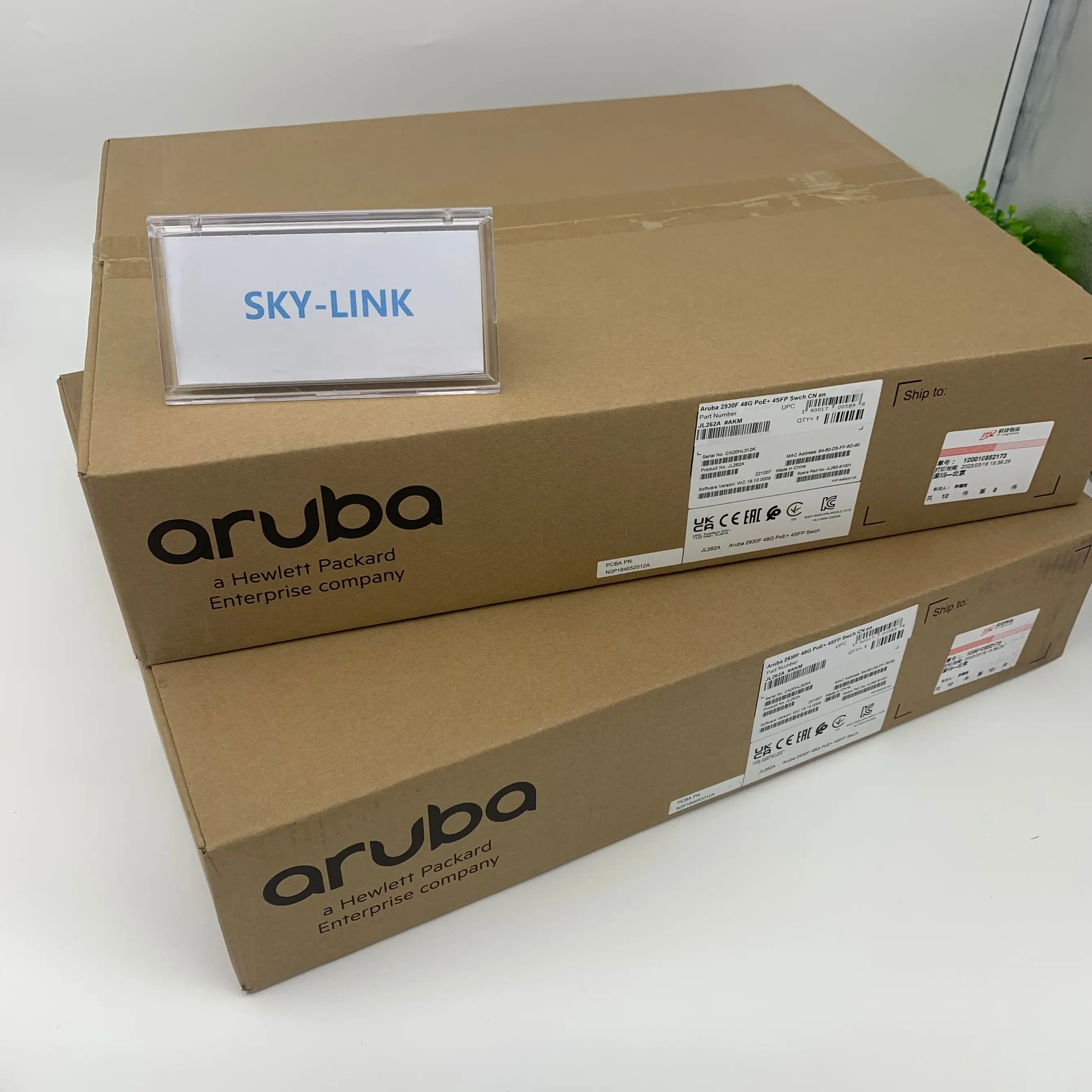 Original Aruba 2930 Series 24 Port POE Network Switch JL261A