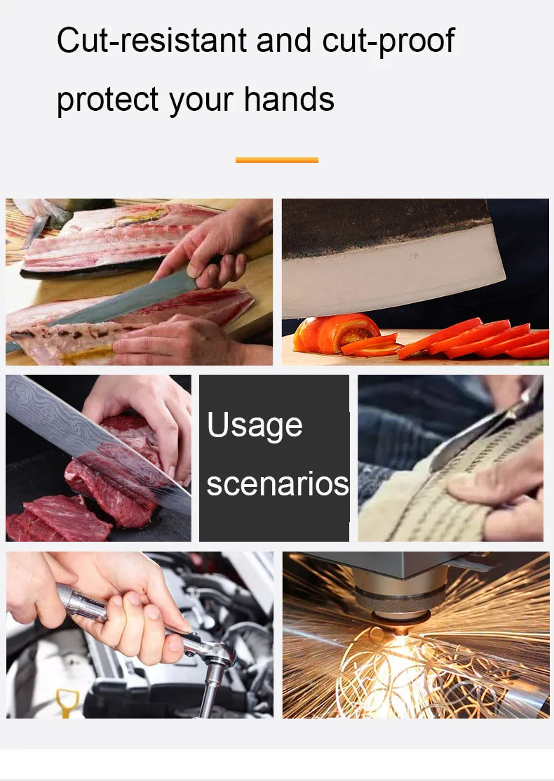 Wholesale work gloves cut resistant gloves PU coated gloves