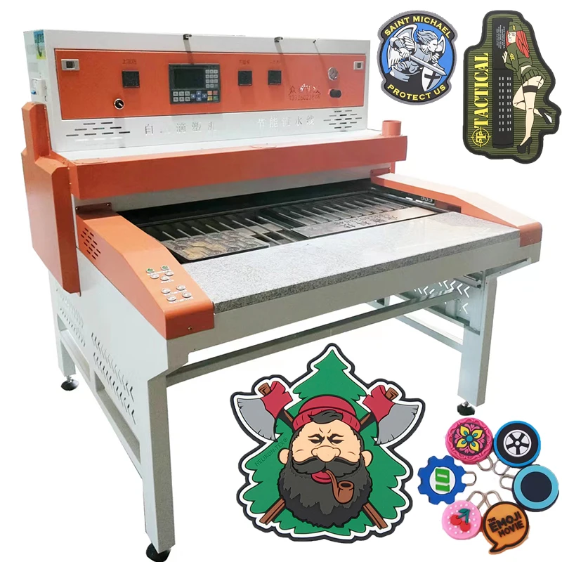 Factory Soft Pvc Clothing Label Making Oven Production Line Production Making Machine