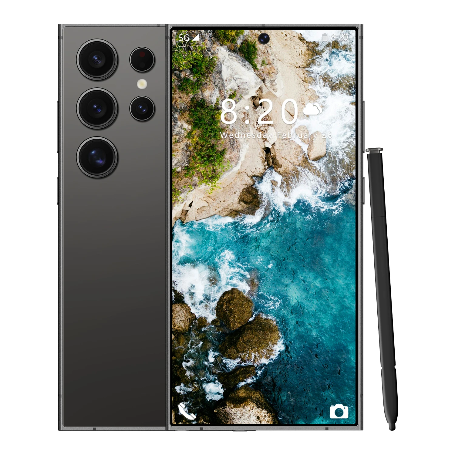 Китайский завод оптовые продажи оригинальный смартфон s24 ultra 5g разблокированный сотовый телефон 512g 3g и 4g сетевой мобильный