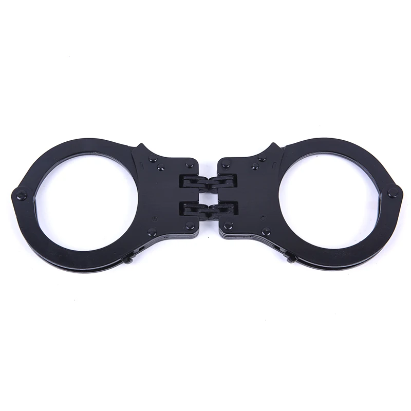 custom carbon steel alloy black steel handcuff