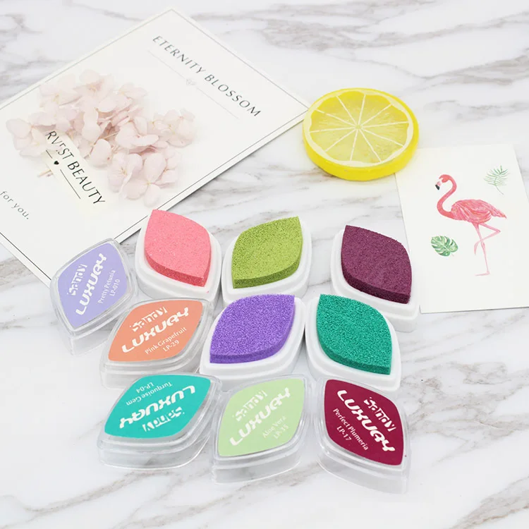 40 colors  craft ink pad stamps DIY color for small  stamps