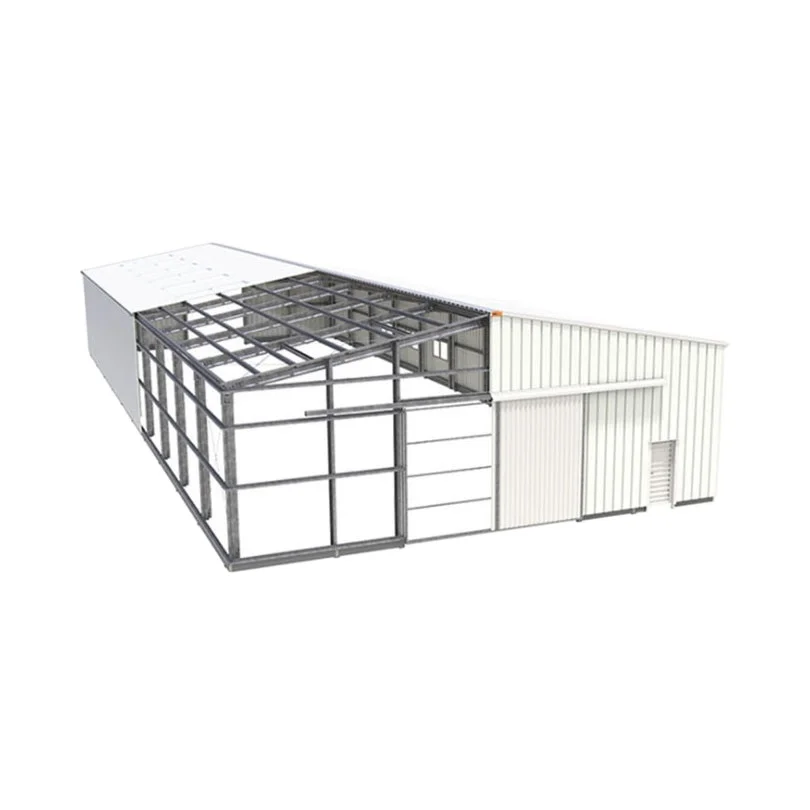 Economical And Practical Steel Warehouse Building Prefabricated Steel Frame Construction Detachable Metal Building