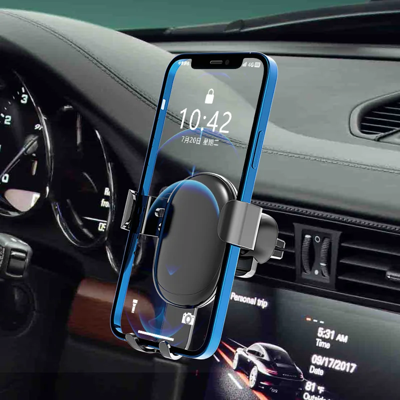 Universal Car Mount Phone Holder AC Vent Mount for 4.7~6.9 Inch Smartphones