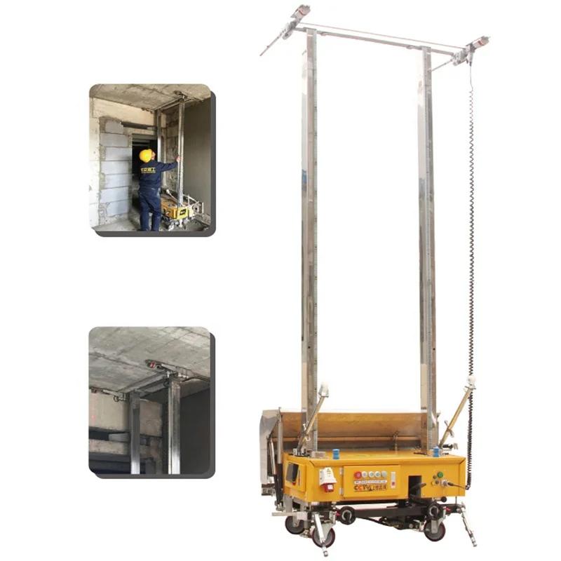 Factory Direct Sale New Automatic Wall Plaster Cement Mortar Rendering Machine