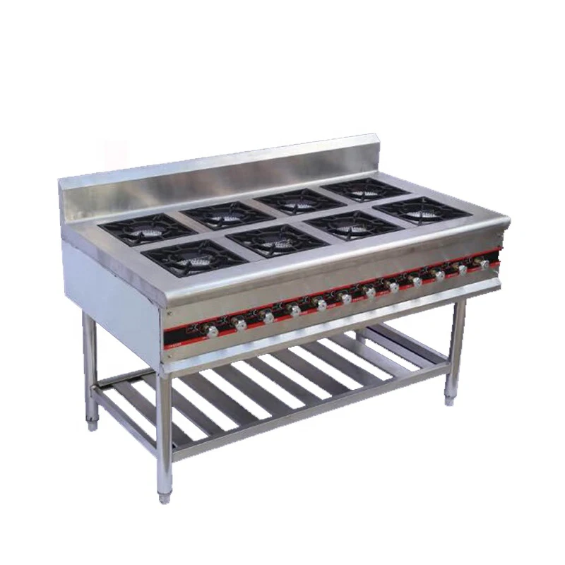 China Factory Price Cheap Kitchen Appliances 3 Gas Burner Stainless Steel Gas Cooker Gas Stove