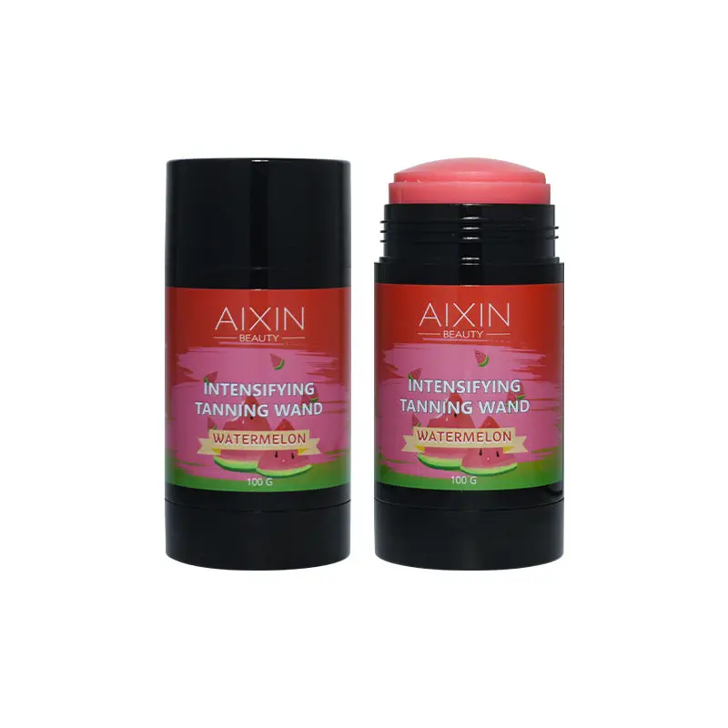 HLE Private Label Lowest MOQ Bronzed Deep Skin Tone Extreme Dark Tanning Accelerator Self Tan Stick Intensifying Tanning Stick
