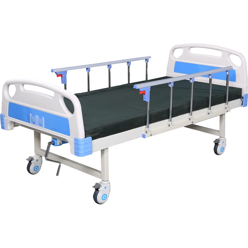 High quality one function medical patient bed one crank manual hospital bed for sale