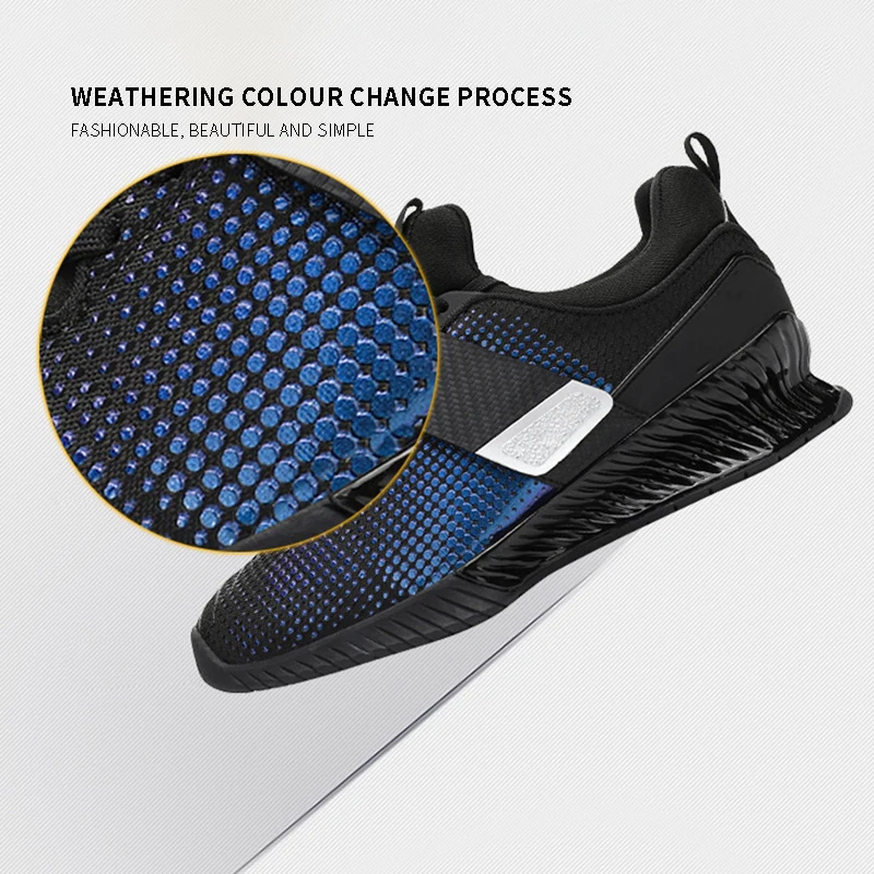 MKAS Customized Weight Lifting Powerlifting Gym Strength Training Weightlifting Squat Shoes Powerlifting Deadlift Shoes