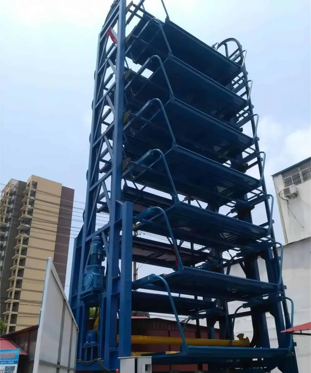 Good expansibility highly cost effective environmental multiple rotary parking lift machine/equipment/device