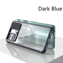Slide Camera Push Phone case For Tecno Spark 9 8 8C Pro 7 6 Shockproof Flexible Mobile Case For Tecno Camon 19 18 17 Pova Neo