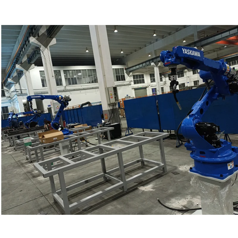 Робот для автоматизации сварки рамы AR2010 шестиосевой робот Yaskawa сварочный углеродистая сталь