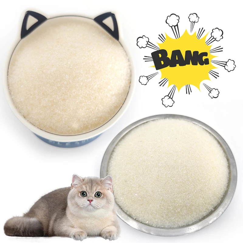 Production Products silica gel crystal cat litter crystal cat litter silica dalian