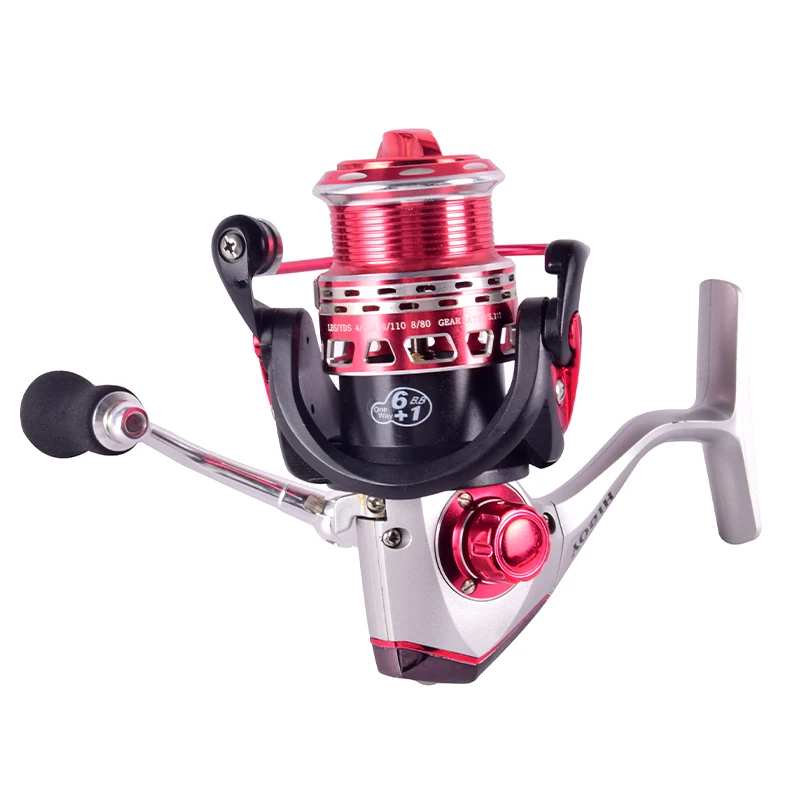 Fishing Reel 2000 Sports Equipment Solid And Durable Graphite Body Spinning Reels High Quality Ball Bearings 4+1BB