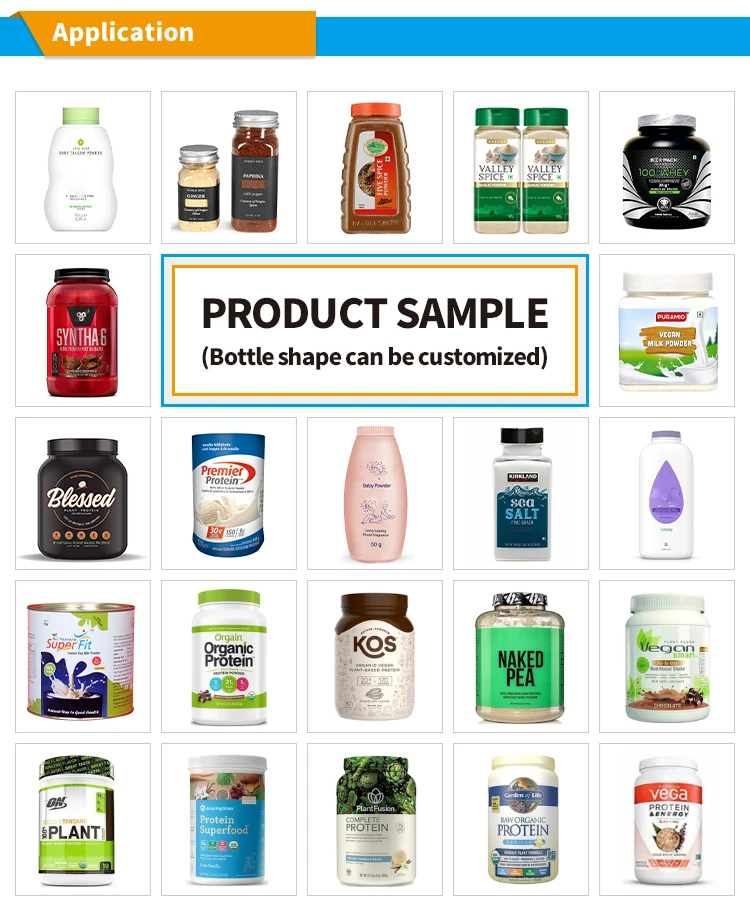 Manufacturer Automatic 1-50 Gram Small Toner Whey Protein Powder Doser Dosing Filling Machine