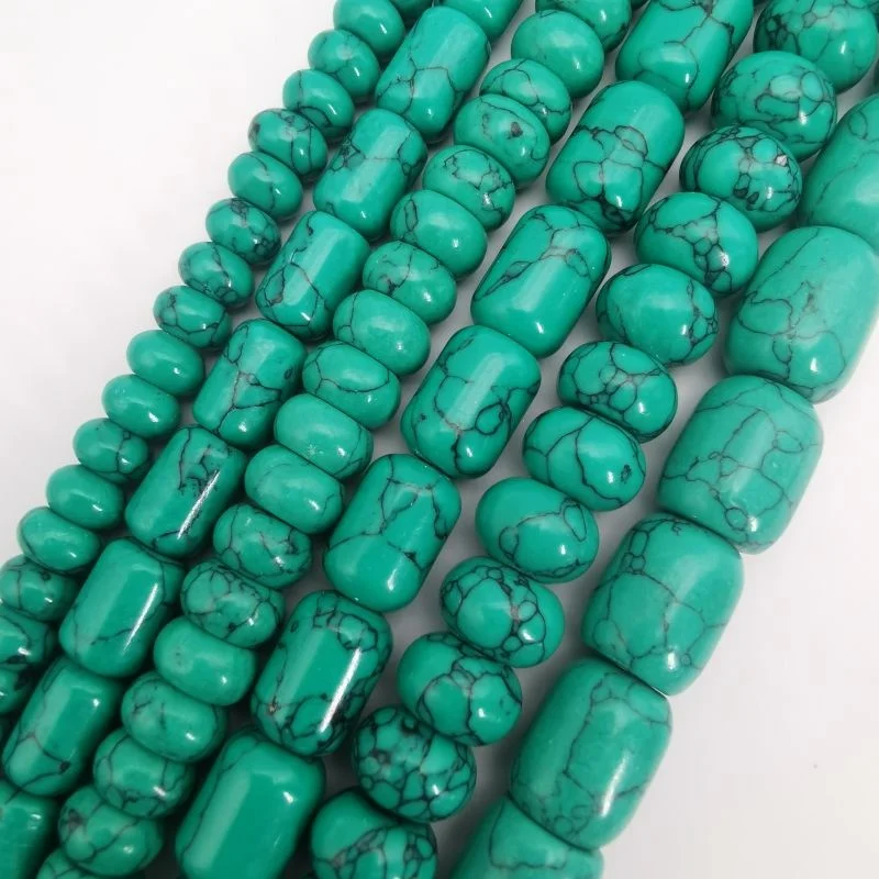 Четки Howlite Бирюзовый Камень для молитв тасбих привлекательные бусины и бочки медитации ювелирные изделия ручной работы аксессуары