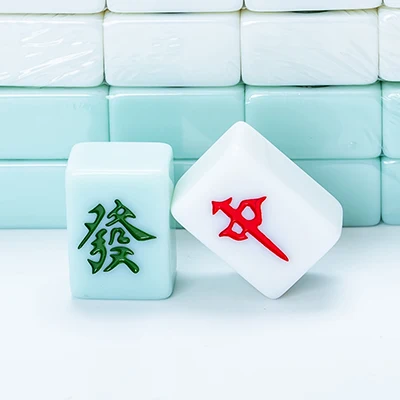 Mah-Jong Chinese Numbered Mahjong Set 144 Tiles 25mm 40mm 46mm mahjong tiles mahjong tiles set