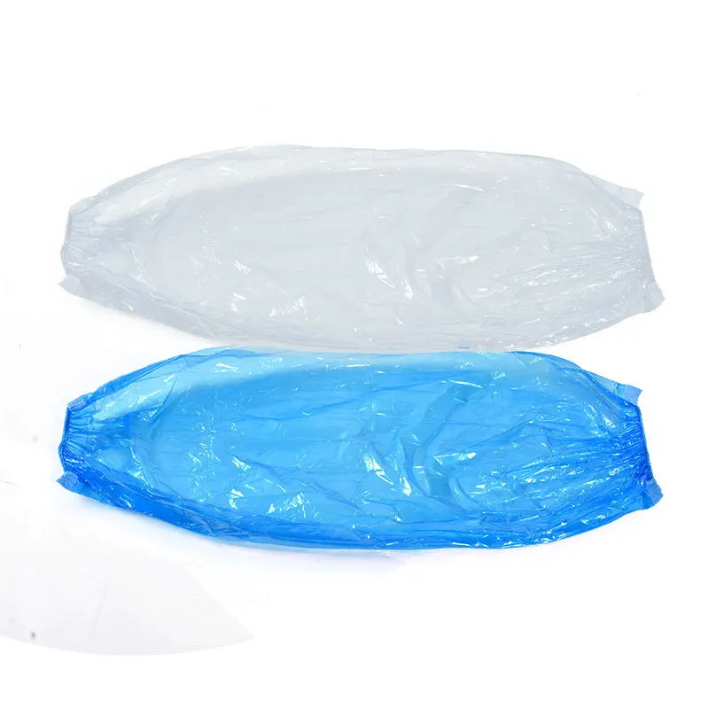 Disposable Suppliers  Covers with Elastic on Cuff Pe Sleeve Cover Disposable Arm Sleeves Covers