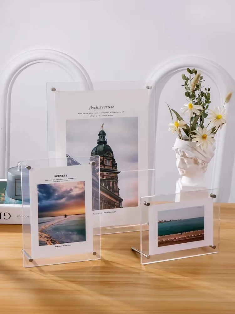 Custom Acrylic Product  Acrylic Magnet Sticker  Music Plaque Luxury Wine Display Acrylic Book Shelf Shoes Rack Phone Holder