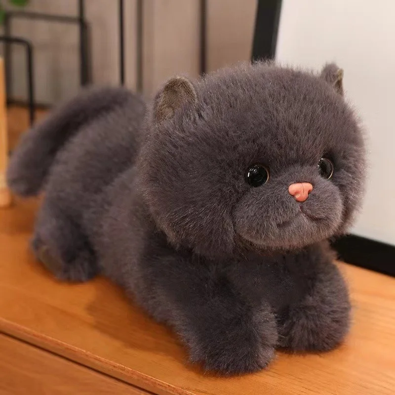 Manufactory Direct Factory Sale Customized Cat Plush Toy Soft Cotton Fabric Logo Imprinted Gift