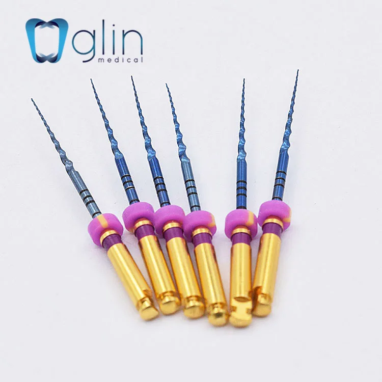 Dental Factory Direct Wholesale Blue Heat Activation Rotary Files 25mm S1