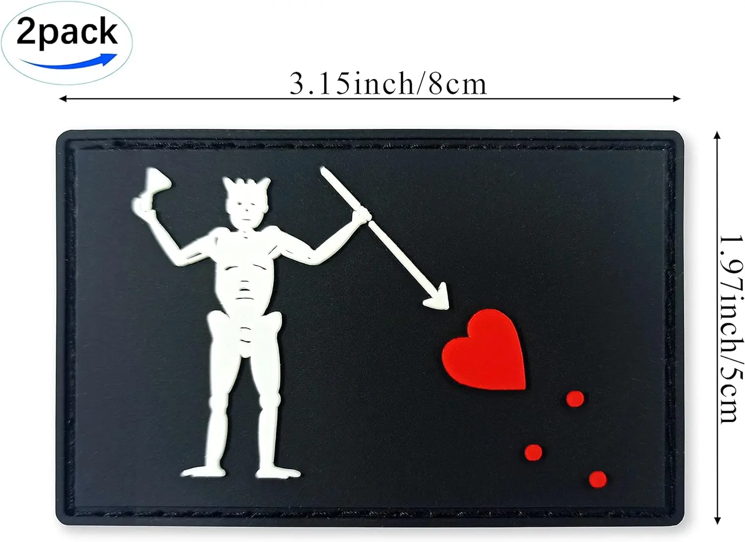 Emboss 3D Brand Designer Custom Logo PVC Rubber Patches Badge Hook Backing For Clothing