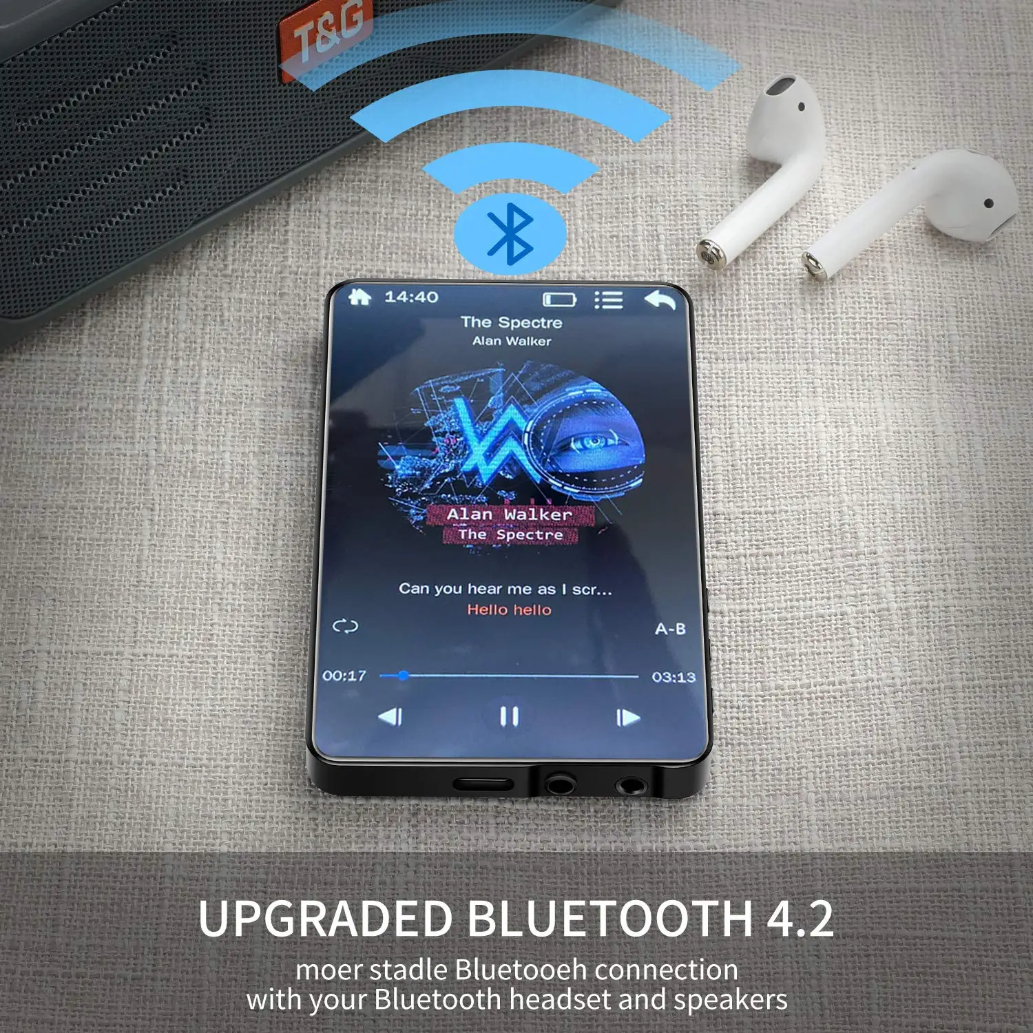  X20 MP3 плеер с BT 4 0 