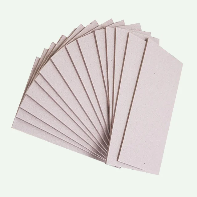 coated uncoated card laminated cardboard Notebook Cover Thickness 0.5mm-5mm grey board grey cardboard sheet