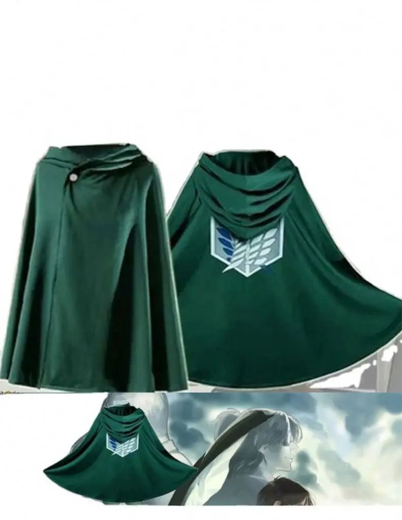 manga attack on titan set painting cosplay anime mens costume clothing action figure hoodie shirt cloak
