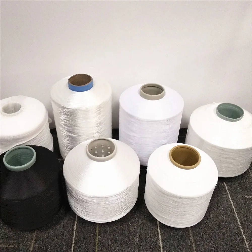 Factory yarn dti supplier DTY 167/48 textured 150d weft Twisted 150 dtex polyester filament yarn for taffeta label