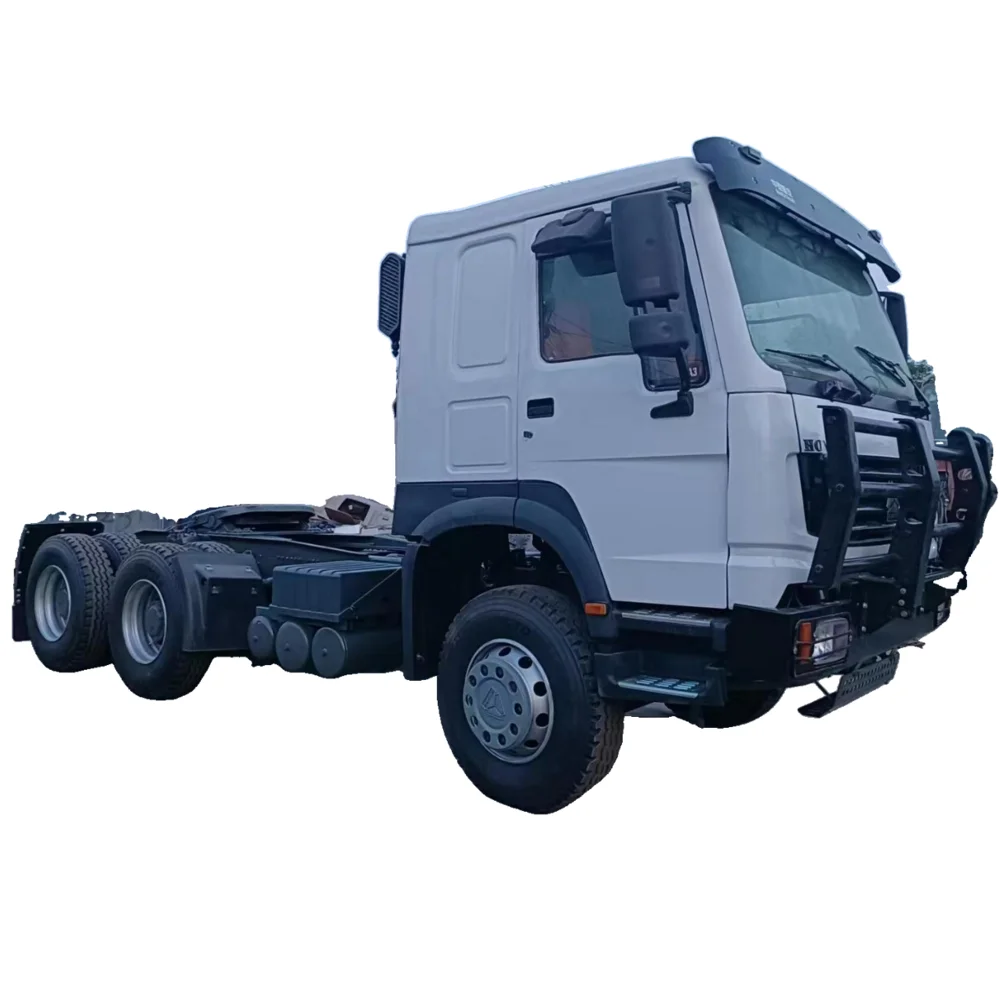 China Sells Used Howo A7 6x4 420hp 10 Wheel Tractor Truck Head