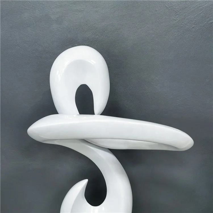 luxury decoration home resin abstract sculpture art customized color for indoor home decor